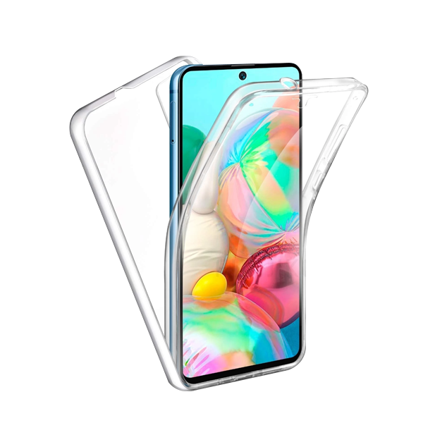 Capa 360° Proteção Frente e Verso para Oppo A36 - Transparente