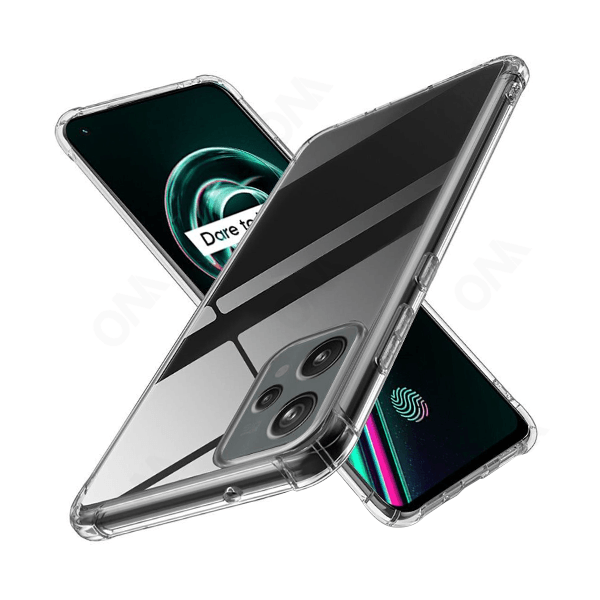 Capa 360° Proteção Frente e Verso para Realme 9 Pro+ Plus - Transparente