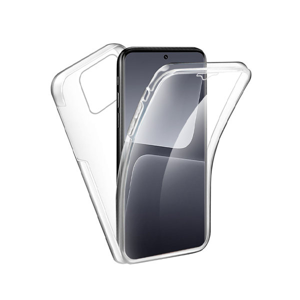 Capa 360° Proteção Frente e Verso para Xiaomi 13 Pro - Transparente