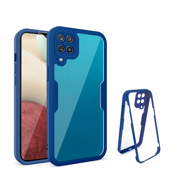 Capa 360° Proteção Frente e Verso para Samsung Galaxy A13 5G - Azul Escuro