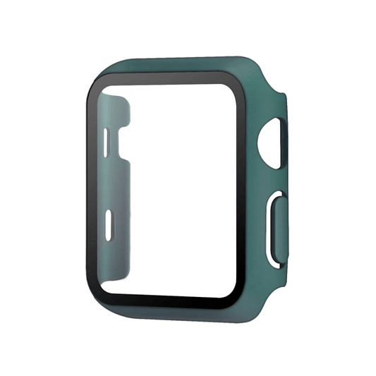 Capa de Proteção + Vidro para Apple Watch Series 8 Aluminum - 41 mm - Verde