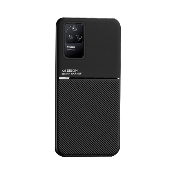Capa Traseira Magnética Anti Choque para Xiaomi Poco F4 5G - Preto
