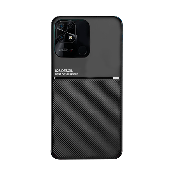 Capa Traseira Magnética Anti Choque para Xiaomi Poco C40 - Preto
