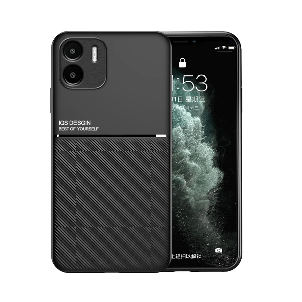 Capa Traseira Magnética Anti Choque para Xiaomi Redmi A1 - Preto