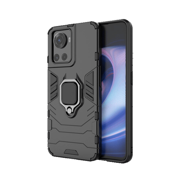 Capa de Proteção Militar Magnética para OnePlus Ace - Preto