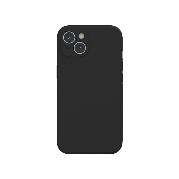 Capa Proteção Traseira Silicone para Apple iPhone 14 Plus - Preto