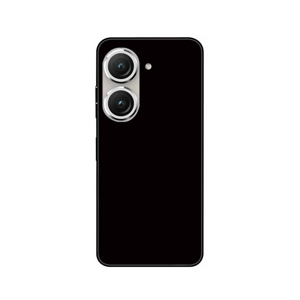 Capa Proteção Traseira Silicone para Asus Zenfone 9 - Preto