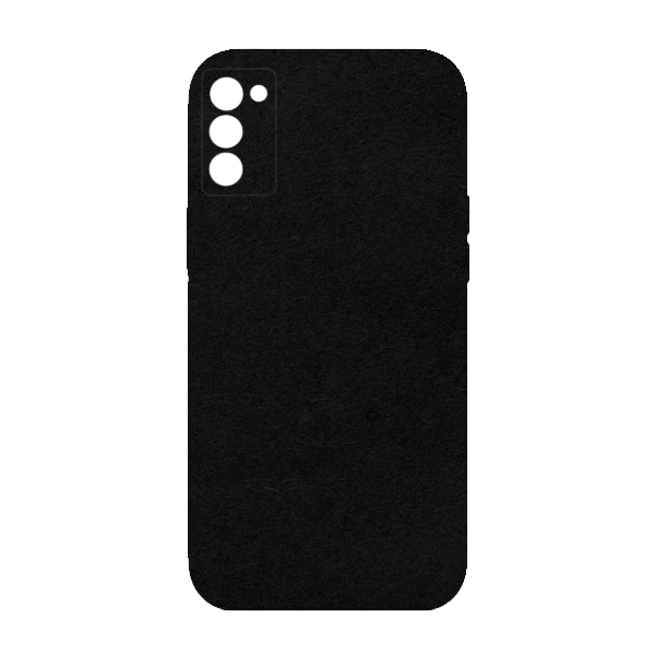 Capa Proteção Traseira Silicone para Oppo A53s 5G - Preto