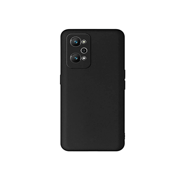 Capa Proteção Traseira Silicone para Realme GT Neo2 - Preto