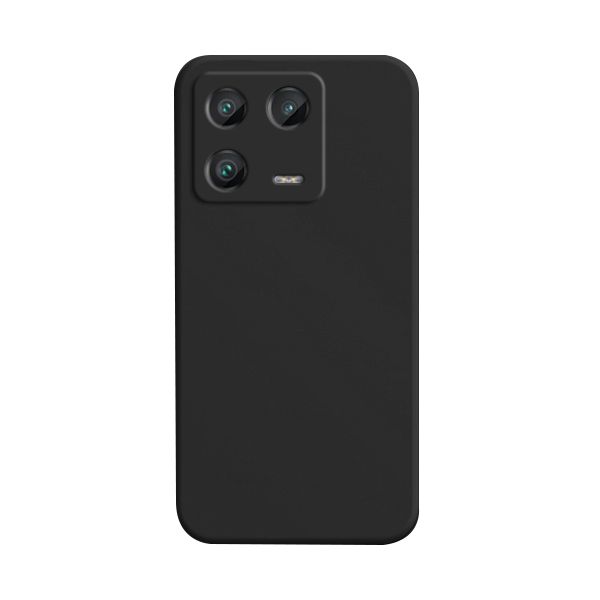 Capa Proteção Traseira Silicone para Xiaomi 13 Pro - Preto