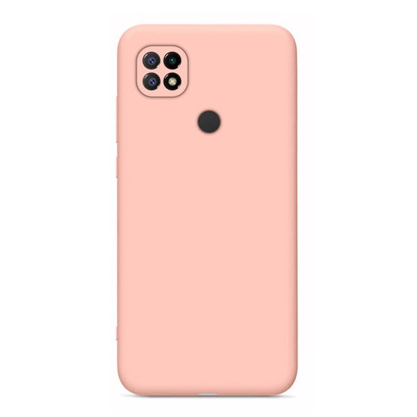 Capa Proteção Traseira Silicone para Xiaomi Poco C40 - Rosa