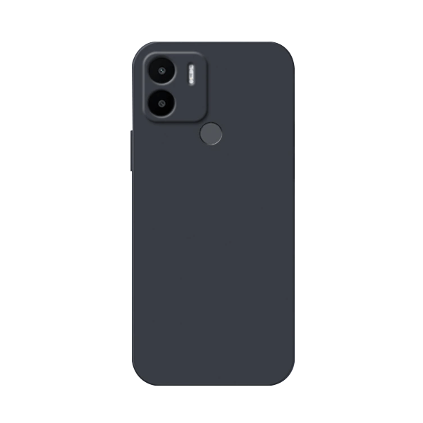 Capa Proteção Traseira Silicone para Xiaomi Redmi A2 - Preto