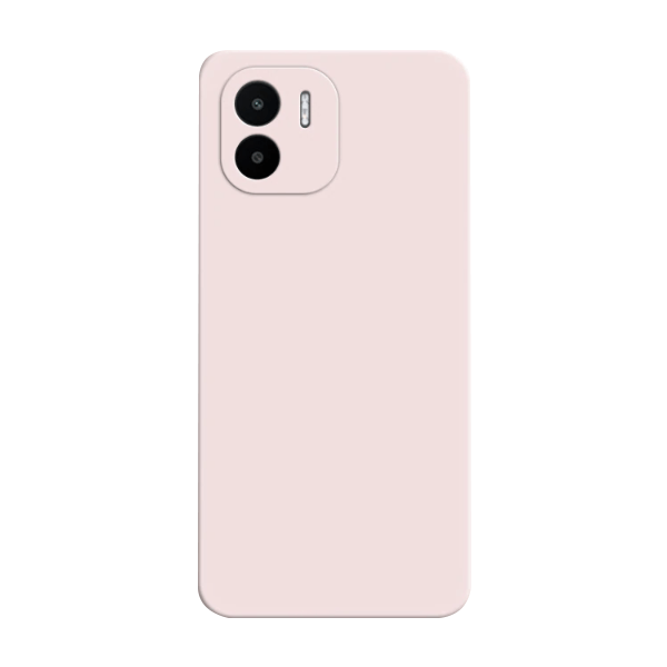 Capa Proteção Traseira Silicone para Xiaomi Redmi A1 - Rosa