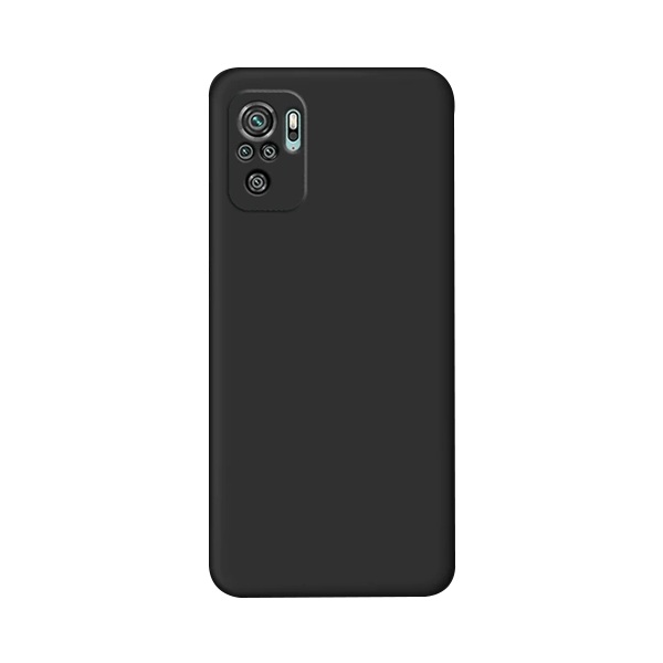 Capa Proteção Traseira Silicone para Xiaomi Redmi Note 11 SE - Preto