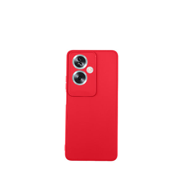 Capa Proteção Traseira Silicone GIFT4ME para Oppo A79 5G - Vermelho
