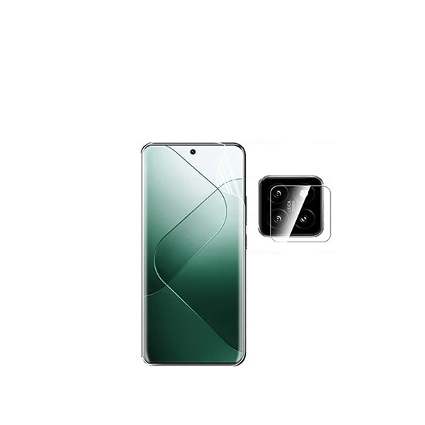Kit Película Protectora de Hydrogel Frente + Câmara GIFT4ME para Xiaomi 14  Transparente