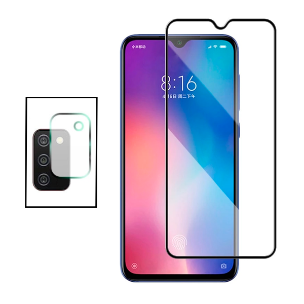 Kit Película Protectora para Câmara Traseira + Película de Vidro Temperado GorilasGlass para Samsung Galaxy F02s