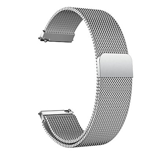 Bracelete Milanese Com Fecho Magnético GIFT4ME para Garmin vivoactive 5 - Cinza