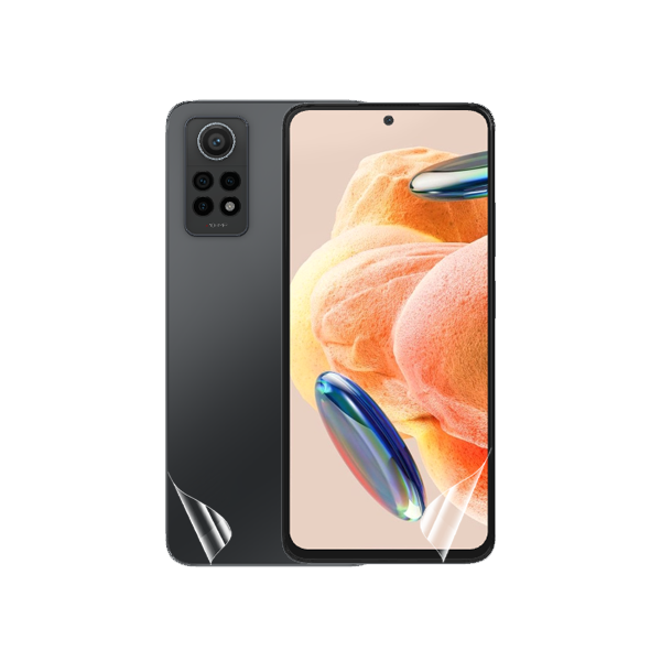 Kit Película Protectora de Hydrogel Frente e Verso para Xiaomi Redmi Note 12 Pro 4G - Transparente