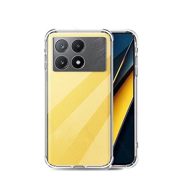 Capa Traseira Super Proteção Transparente GIFT4ME para Xiaomi Poco X6 Pro 5G - Transparente