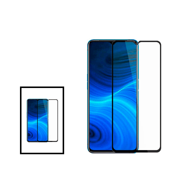 Kit 2 Película de Vidro Temperado GorilasGlass para Samsung Galaxy M33 5G - Transparente/Preto