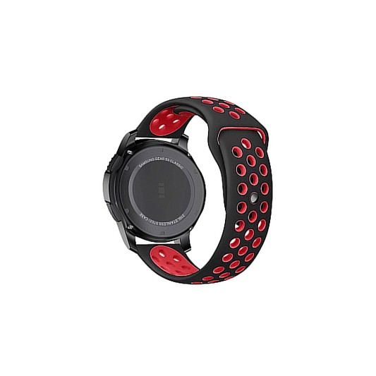 Bracelete Desportiva para Huawei Watch 4 Pro - Vermelho / Preto