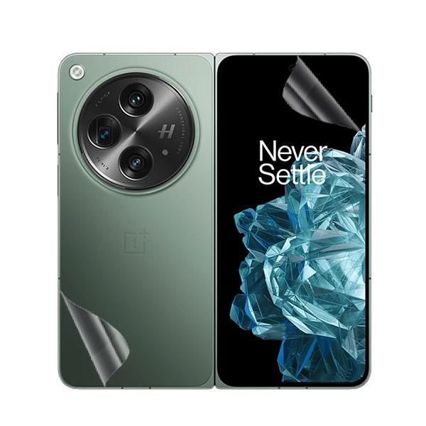 Kit Película ProtectOra de Hydrogel Frente e Verso GIFT4ME para OnePlus Open - Transparente