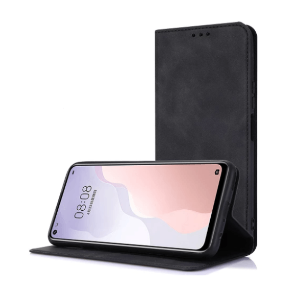 Capa Tipo Livro Fecho Magnético para Samsung Galaxy A03 - Preto