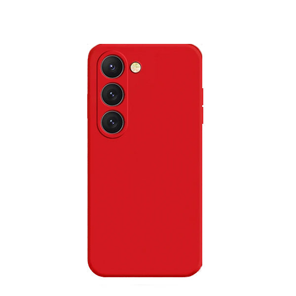 Capa Proteção Traseira Silicone Phonecare para Samsung Galaxy S24 5G - Vermelho
