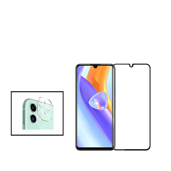 Kit Película Protectora Câmara Traseira + Película de Vidro Temperado GorilasGlass GIFT4ME para Samsung Galaxy A05 - Transparente/Preto