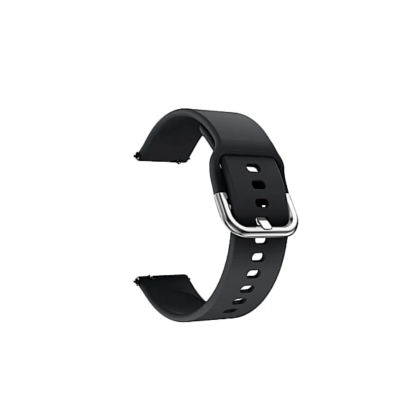 Bracelete Silicone Com Fivela para OnePlus Nord Watch - Preto