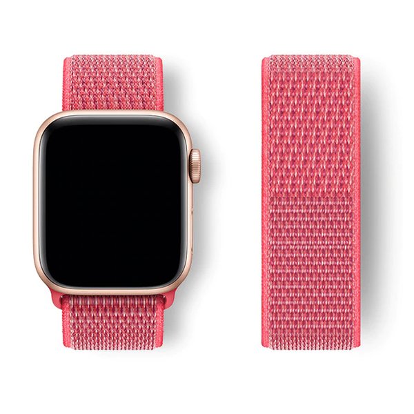 Bracelete Nylon para Apple Watch Series 6 - 40mm - Vermelho