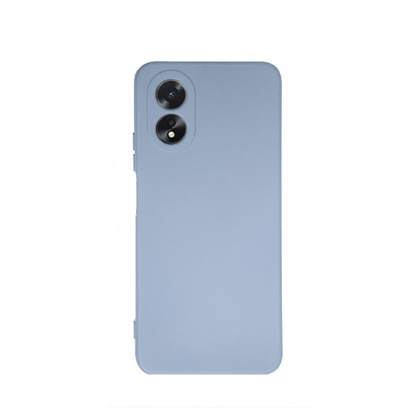 Capa Proteção Traseira Silicone Phonecare para Oppo A38 4G - Azul Claro