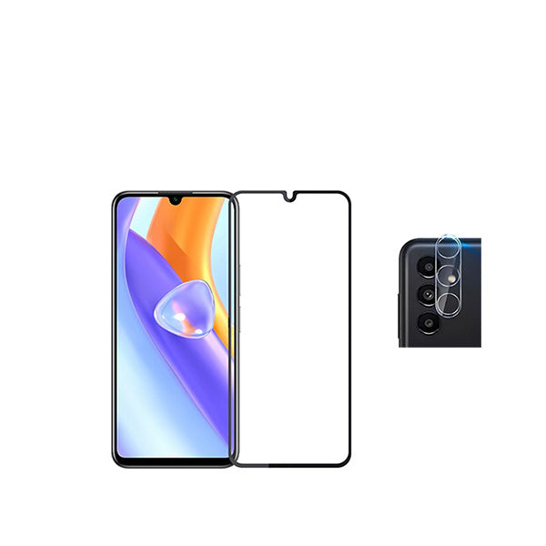 Kit Película Protectora Câmara Traseira + Película de Vidro Temperado GorilasGlass GIFT4ME para Samsung Galaxy A15 5G - Transparente/Preto