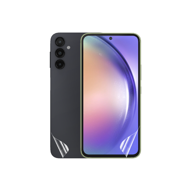 Kit Película Protectora de Hydrogel Frente e Verso para Samsung Galaxy A54 5G - Transparente