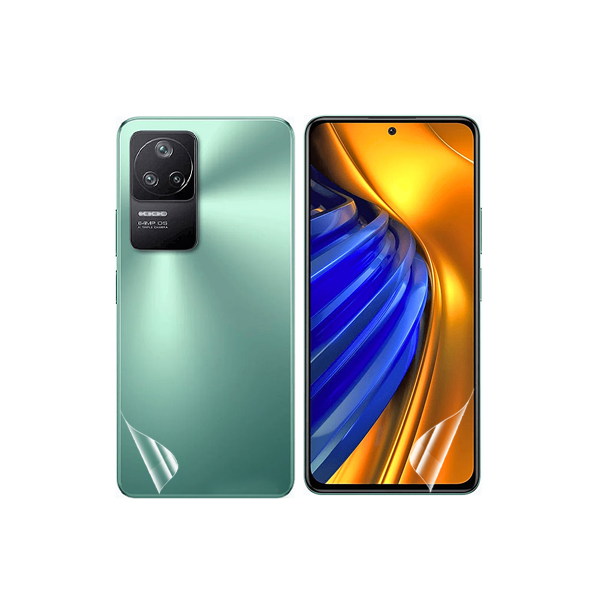 Kit Película Protectora de Hydrogel Frente e Verso para Xiaomi Poco F4 5G - Transparente