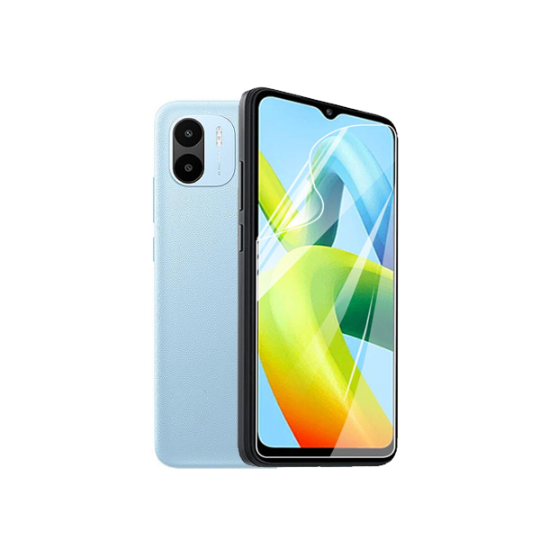 Kit Película Protectora de Hydrogel Frente e Verso para Xiaomi Redmi A1 - Transparente