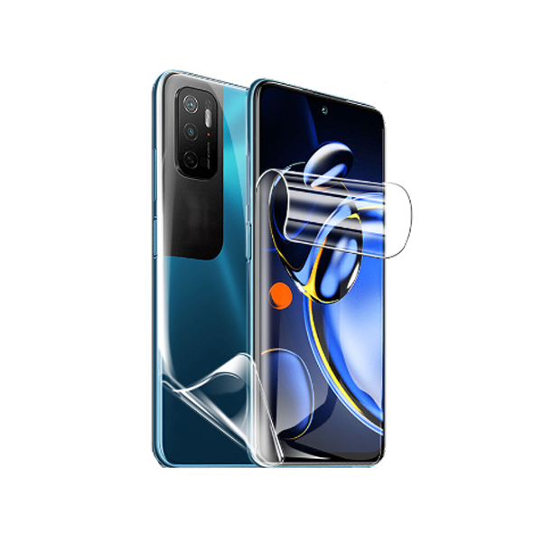 Kit Película Protectora de Hydrogel Frente e Verso para Xiaomi Redmi Note 11SE - Transparente