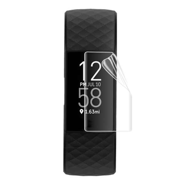 Película Protectora de Hydrogel Frente para Fitbit Charge 4 - Transparente