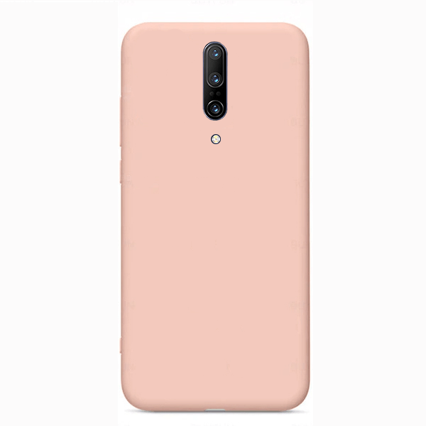 Capa Proteção Traseira Silicone para Oneplus 7 Pro - Rosa
