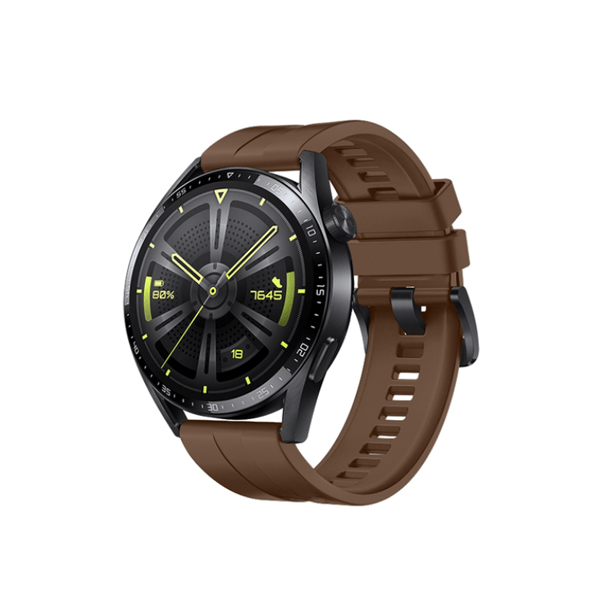 Bracelete Silicone para  Suunto 3 Fitness - Castanho