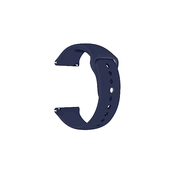 Bracelete Silicone para Xiaomi Watch S2 - 46mm - Azul Escuro