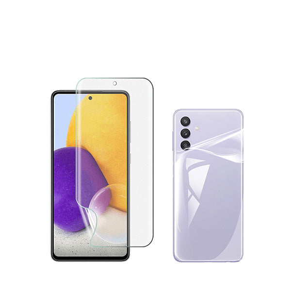 Kit Película Protectora de Hydrogel Frente e Verso GIFT4ME para Samsung Galaxy A55 5G - Transparente