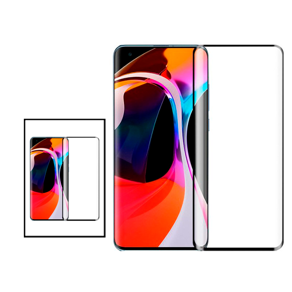Kit 2 Película de Vidro Temperado GorilasGlass Curvado para Xiaomi Mi 11 Ultra
