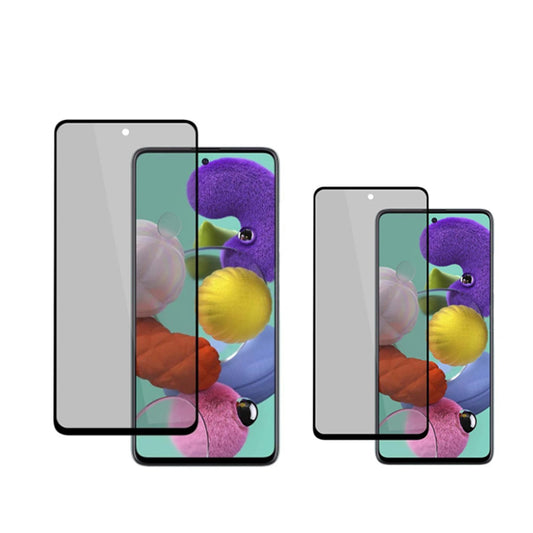 Kit 2 Películas de Vidro Temperado Privacidade GIFT4ME para Samsung Galaxy S23 FE - Transperente/Preto