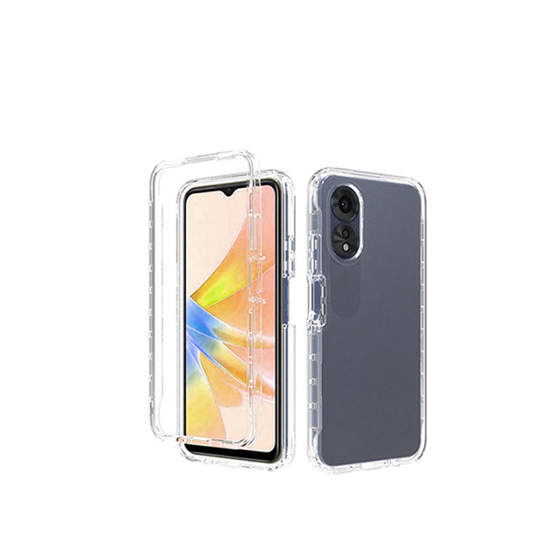 Capa 360° Proteção Frente e Verso GIFT4ME para Oppo A18 - Transparente