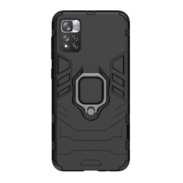 Capa de Proteção Militar Magnética para Xiaomi Redmi Note 11 Pro 5G - Preto