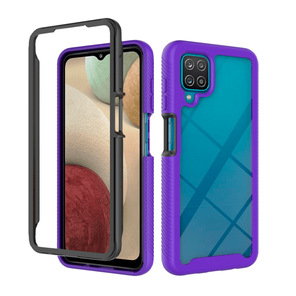 Capa 360° Proteção Frente e Verso para Samsung Galaxy A22 - Roxo
