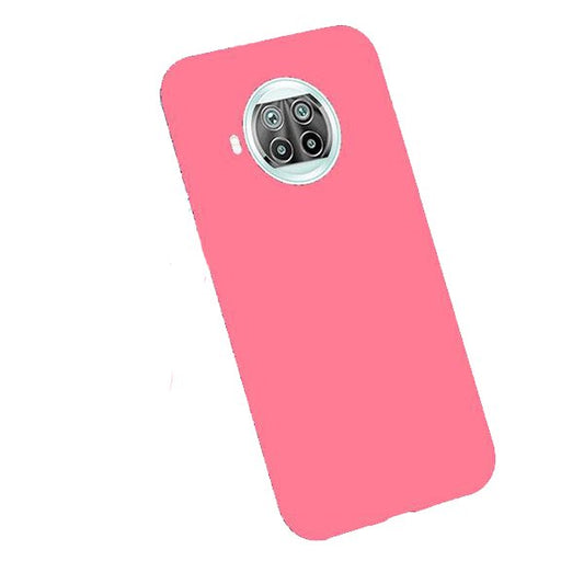 Capa Proteção Traseira Silicone para Xiaomi Mi 10T Lite 5G - Rosa