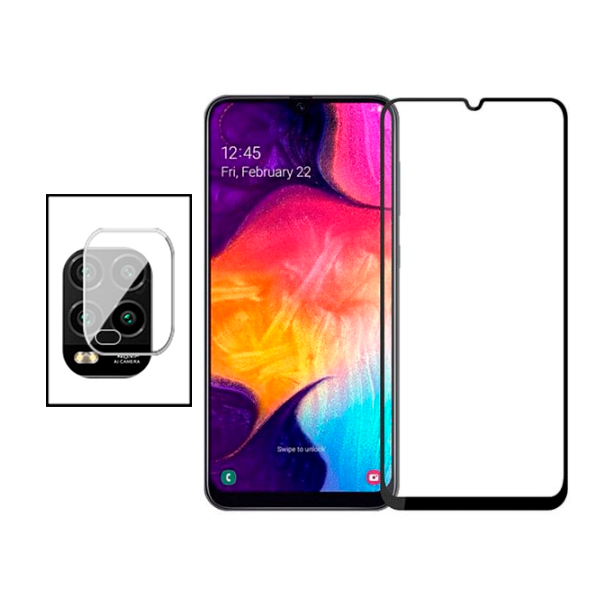 Kit Película Protectora para Câmara Traseira + Película de Vidro Temperado GorilasGlass para Xiaomi Mi 10 Lite Zoom